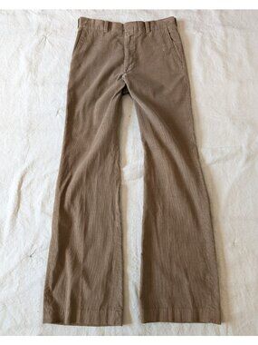 Levi's Panatela Vintage 70s Men's Cotton Corudroy Bootcut Trousers Flared 32x33